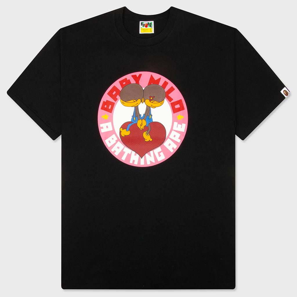 Heart Baby Milo Tee - Black