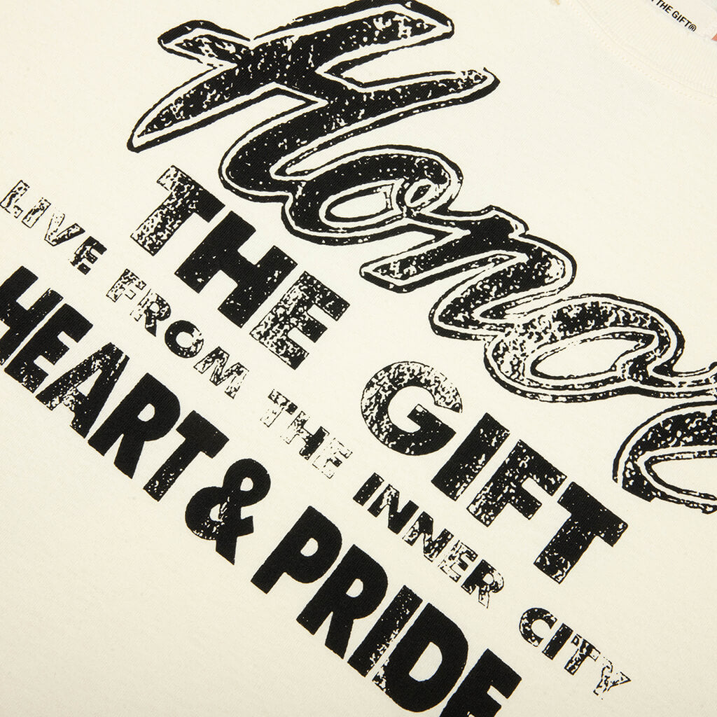 Heart & Pride Tee - Bone