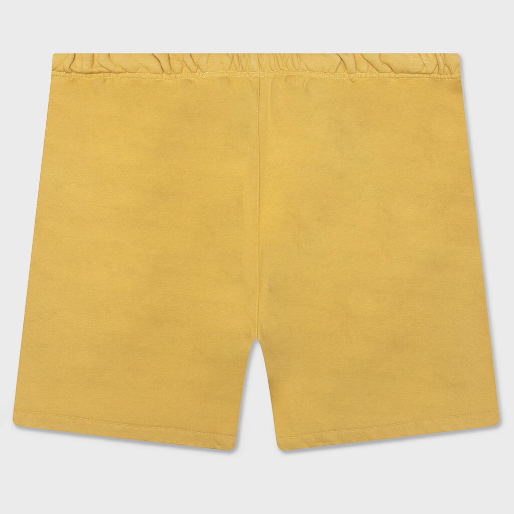 Heavy Fleece Soccer Short - Amber