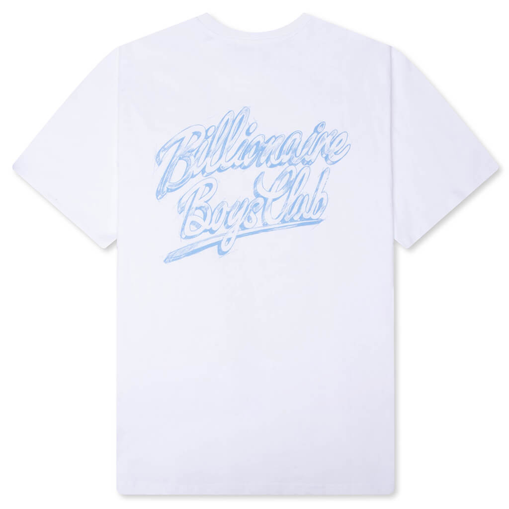 Helmet Sketch S/S Tee - White
