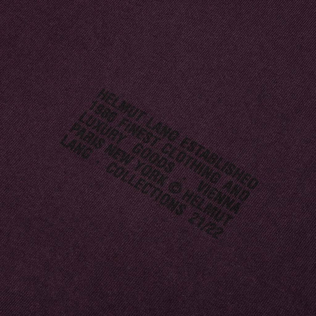 Distort Tee - Mulberry