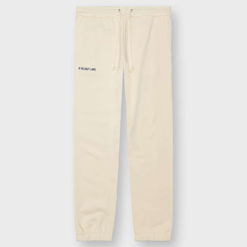 Trapunto Jogger - Custard