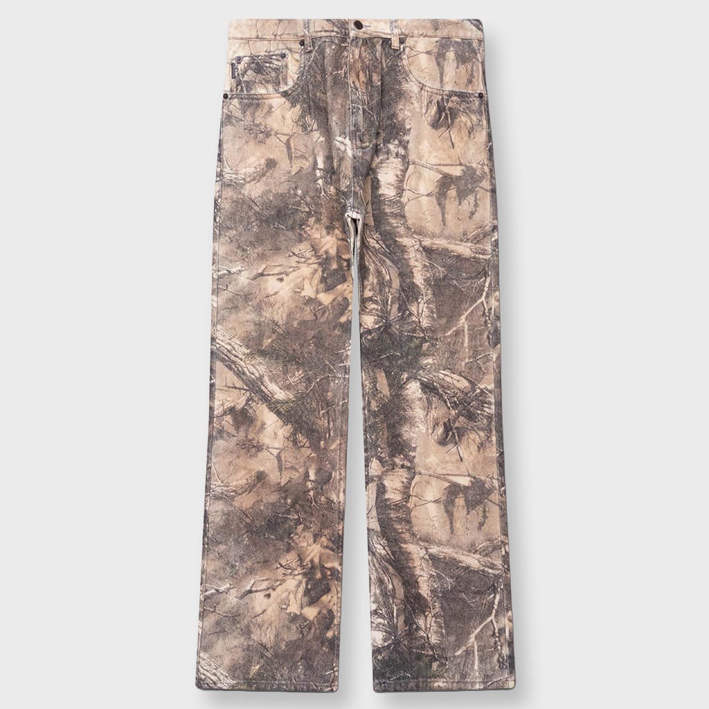 Hendrix Flare Jeans - Brown Tree