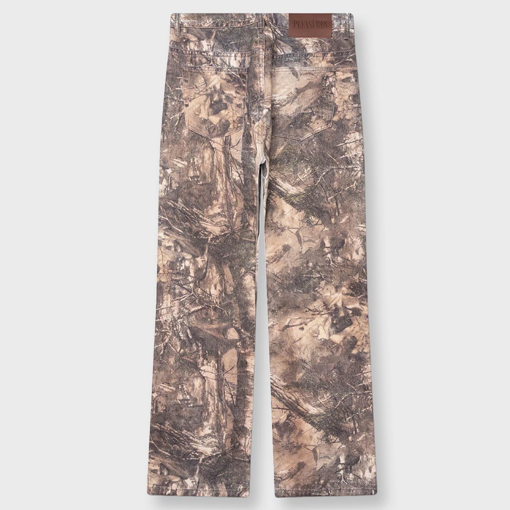 Hendrix Flare Jeans - Brown Tree
