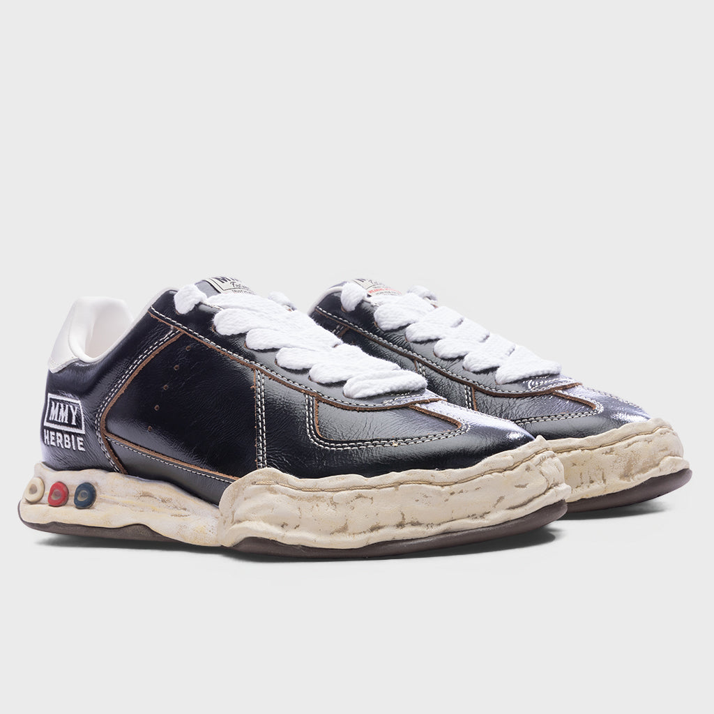 Herbie Low OG Sole Wrinkled Leather - Black