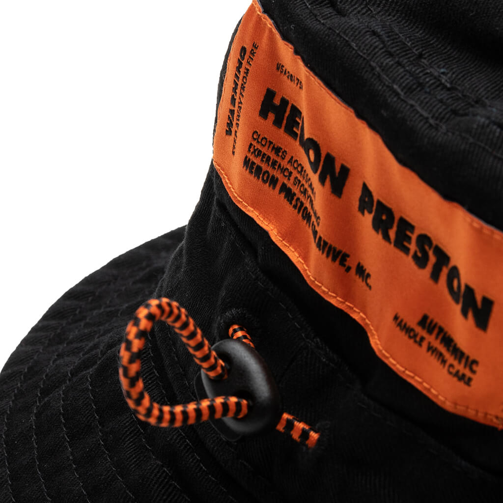 Bucket Hat - Black/No Color