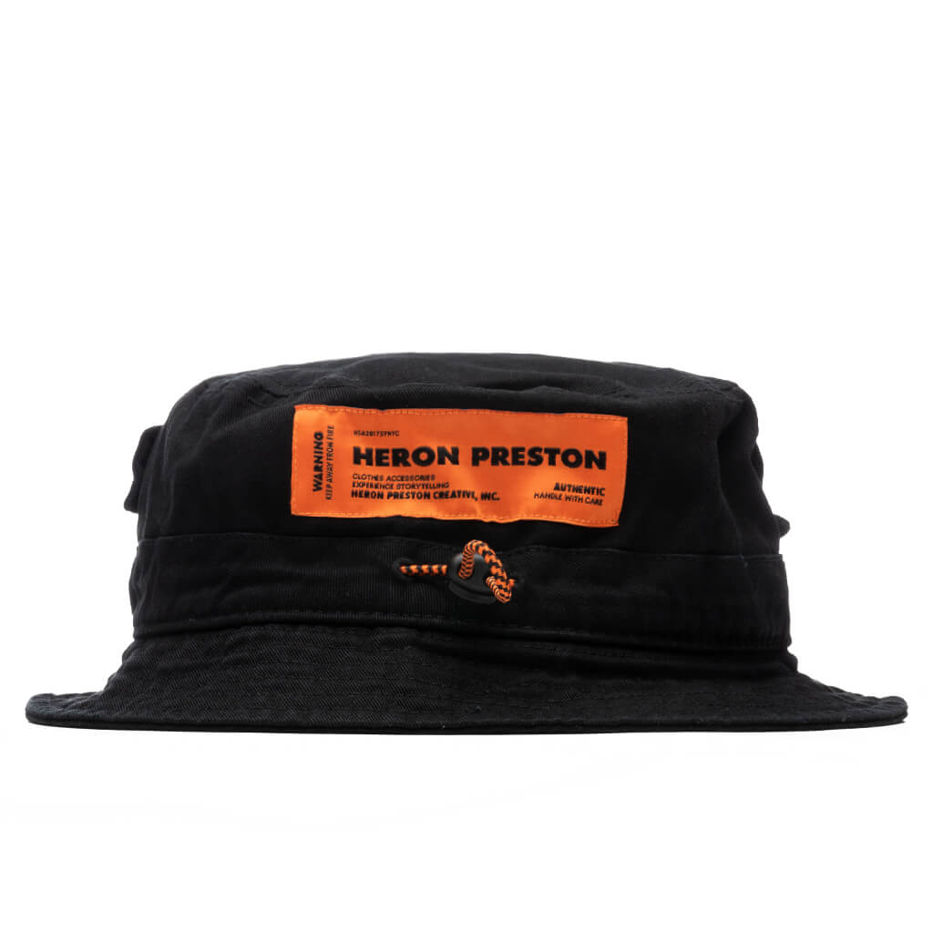 Bucket Hat - Black/No Color