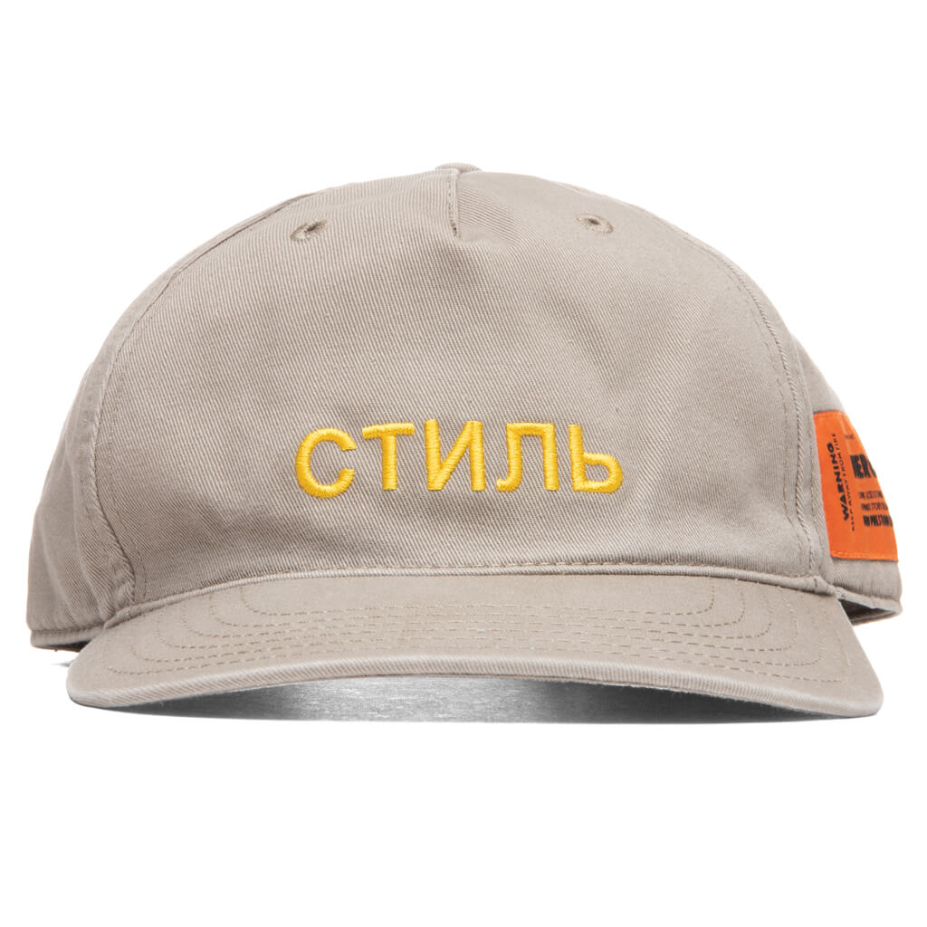 CTNMB Baseball Hat - Taupe Orange
