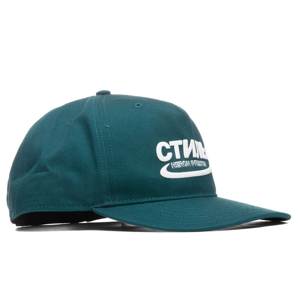 CTNMB Halo Baseball Cap - Petrol/White
