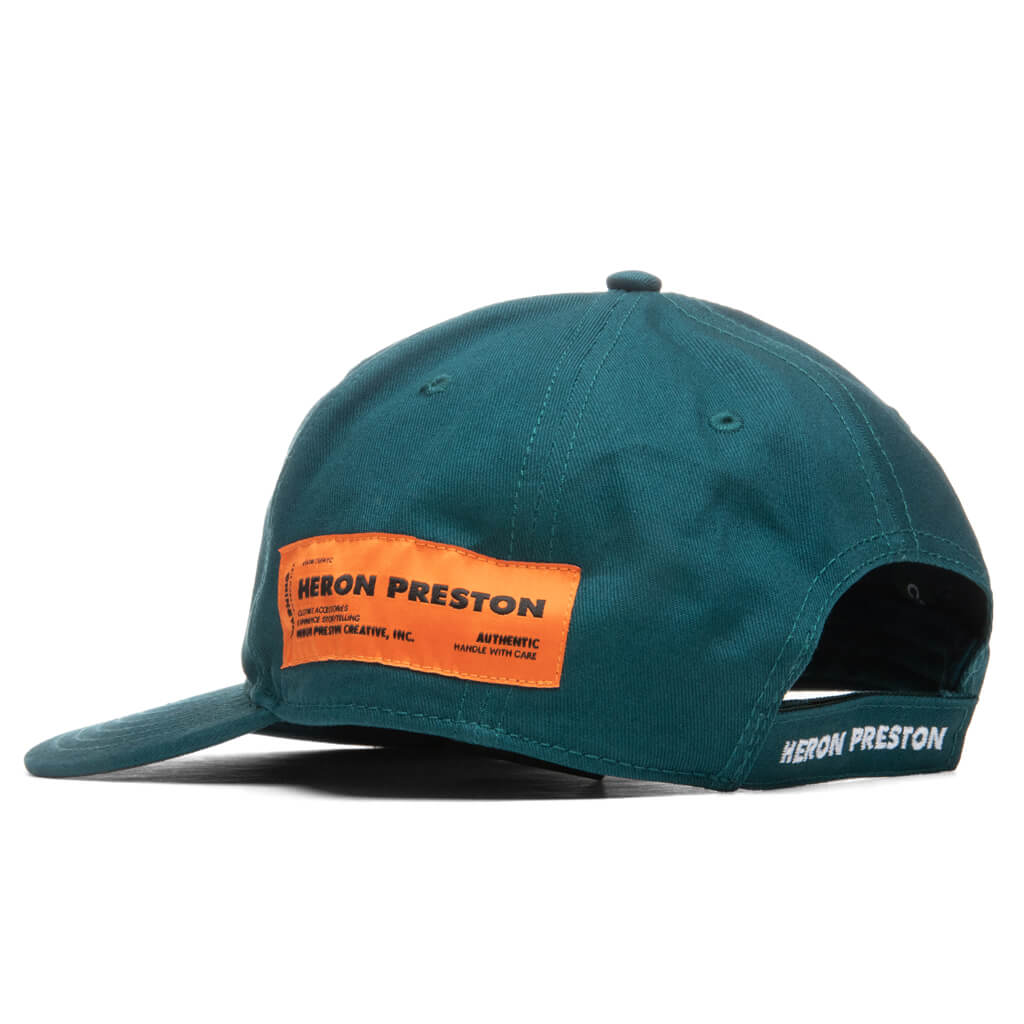 CTNMB Halo Baseball Cap - Petrol/White