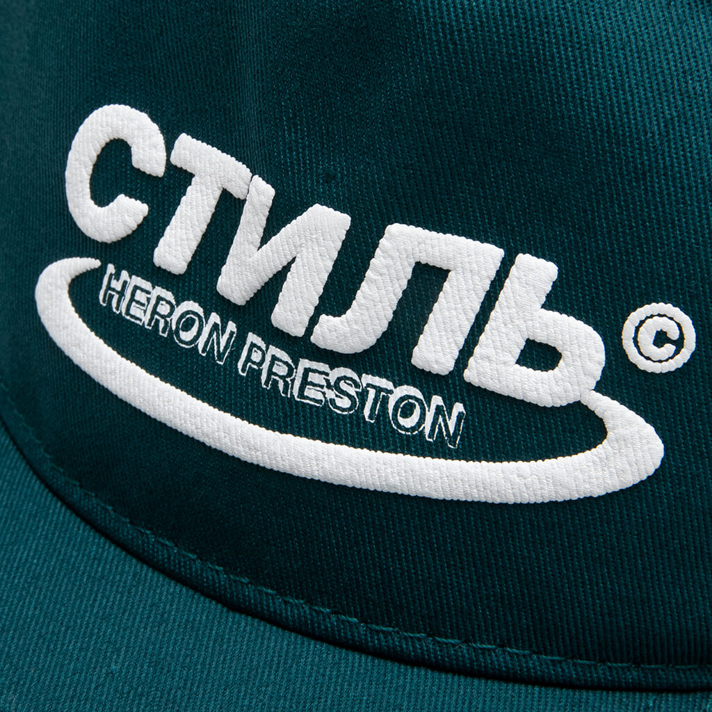 CTNMB Halo Baseball Cap - Petrol/White