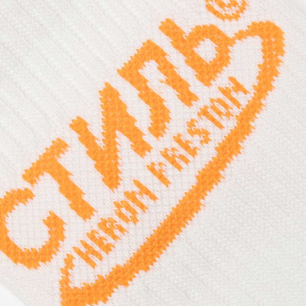 CTNMB Halo Long Socks - White/Orange
