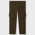 Canvas Cargo Pants - Dark Olive