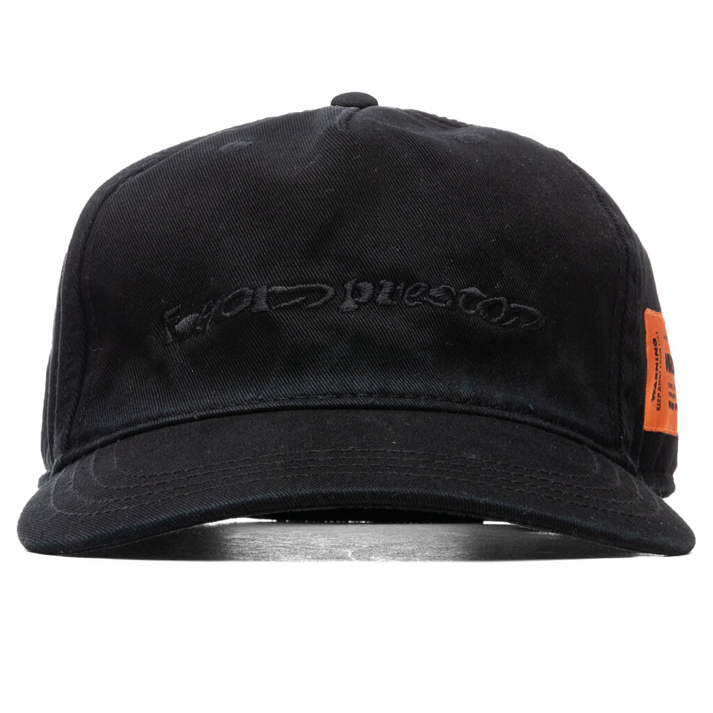 Captcha Logo Hat - Black/Black