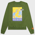 Crewneck OS Heron KK22 - Green/Yellow