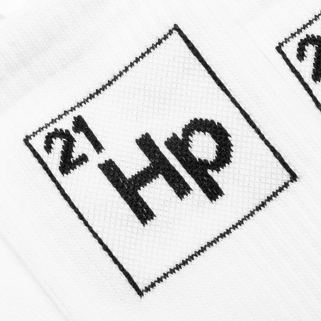 HP Periodic Long Socks - White/Black