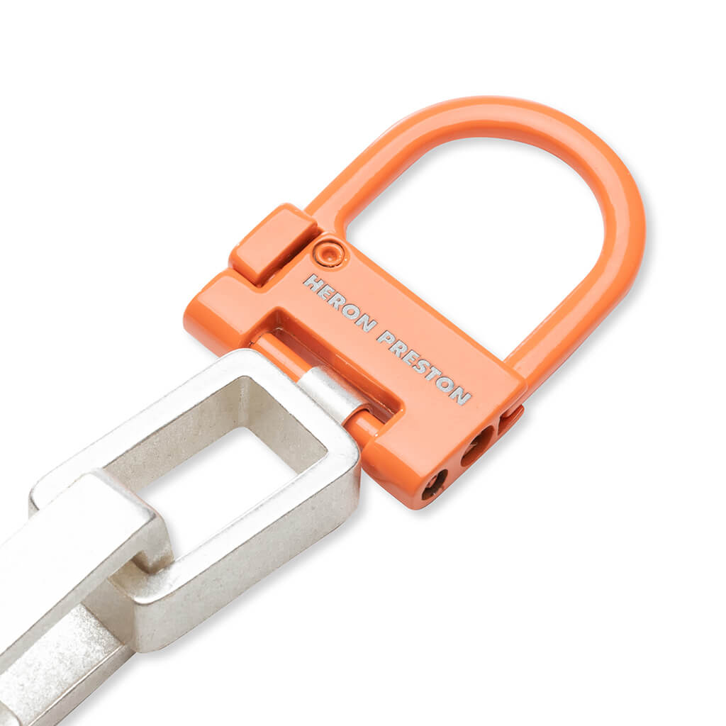 New Multichain Bracelet - Silver/Orange