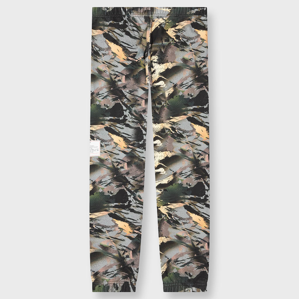 Plain Sweatpants Camo CTNMB - Camouflage Green