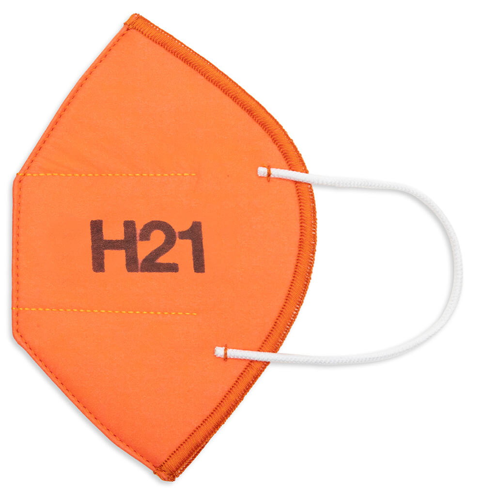 Reusable Mask - Orange/Black