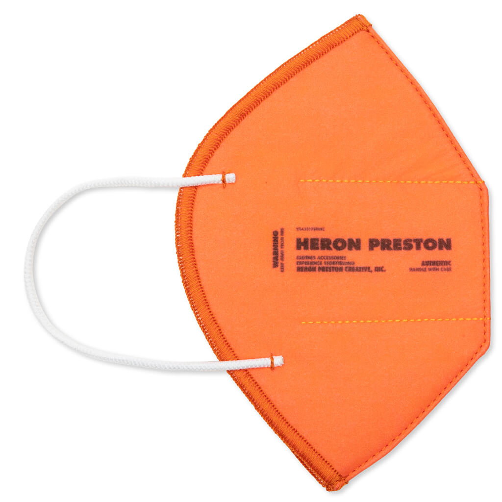 Reusable Mask - Orange/Black