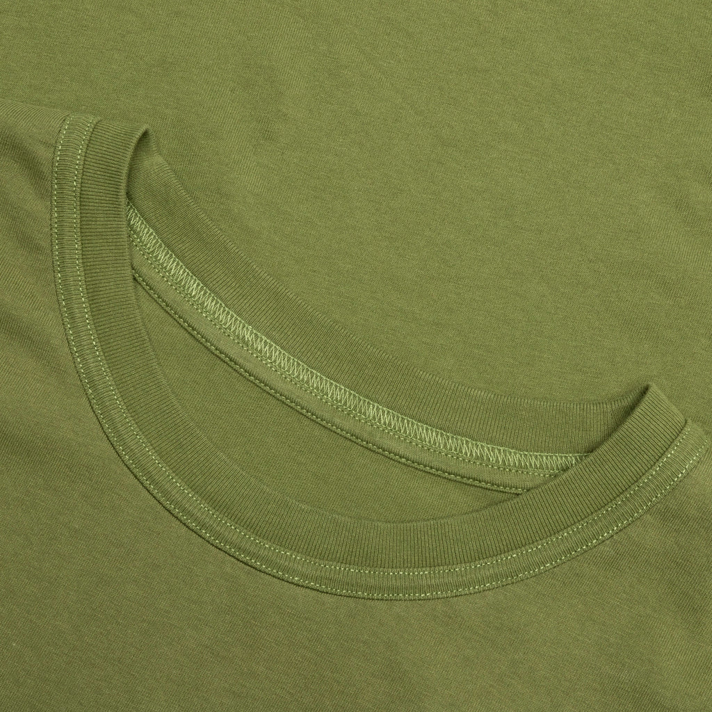 S/S Tee Reg CTNMB - Green/White