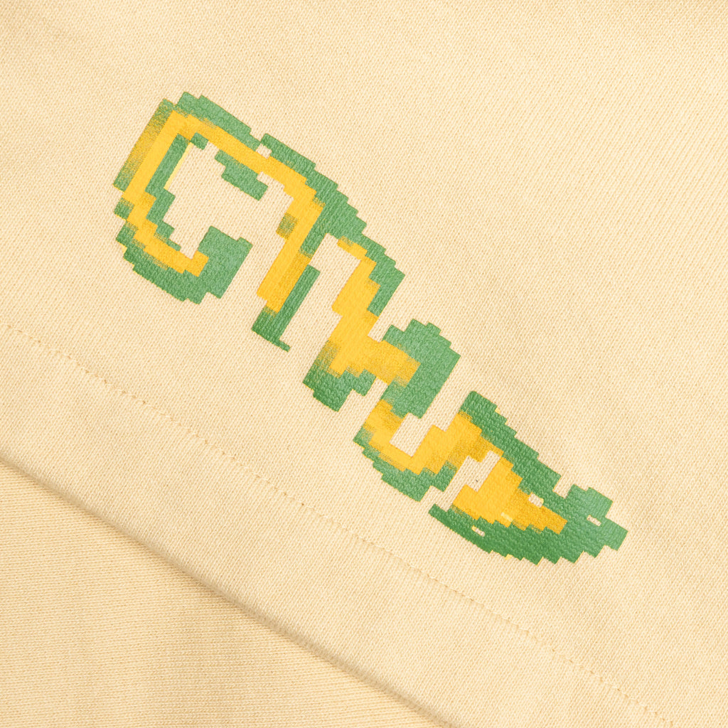 Sweatshorts CTNMB Pixel Warp - Beige/Green