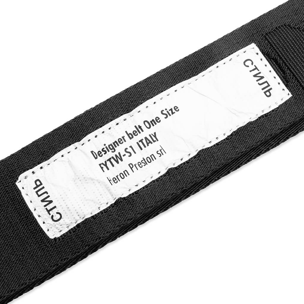 Tactical Tape Belt - Black/Black