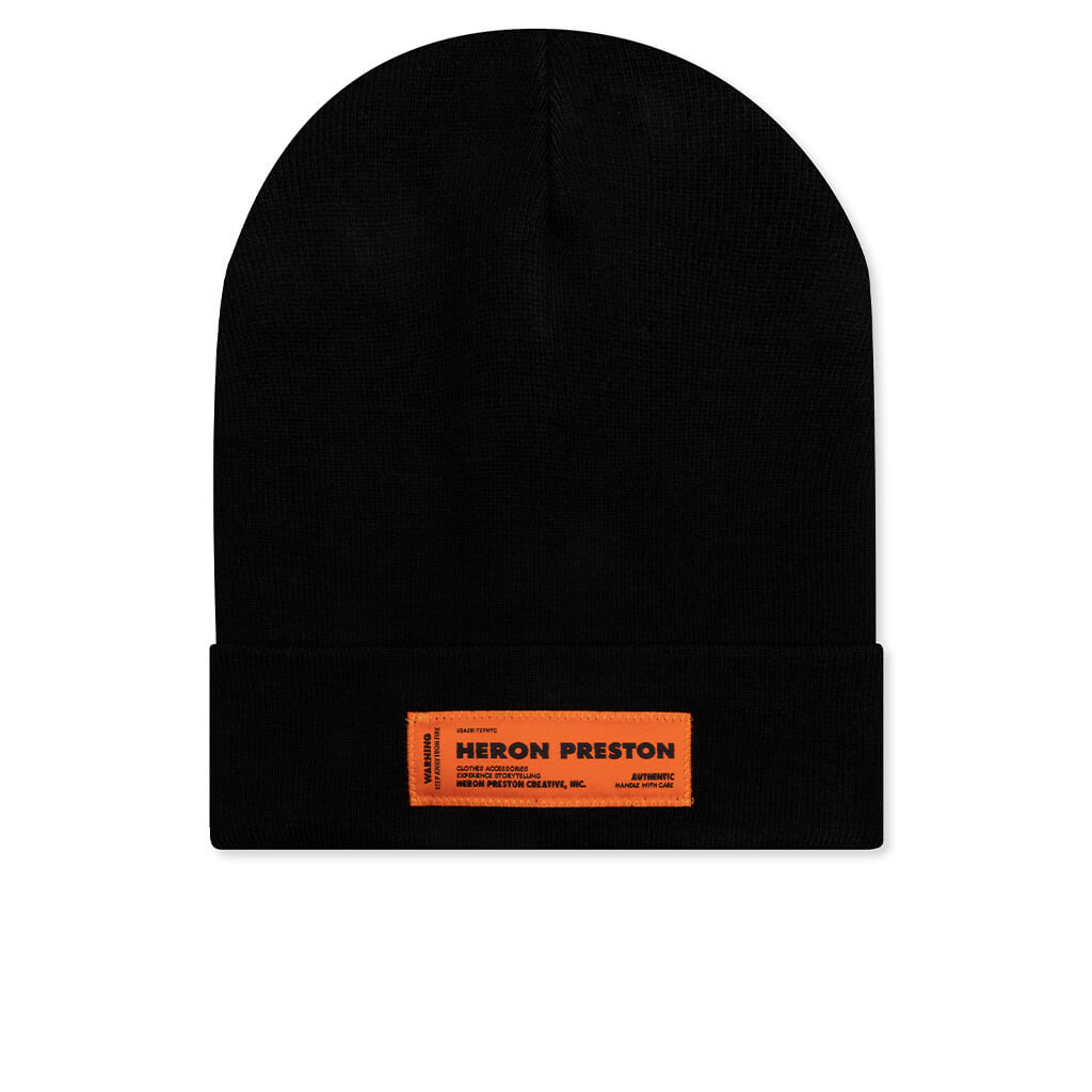 Beanie - Black/No Color
