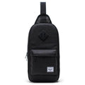 Heritage Shoulder Bag - Black Crosshatch