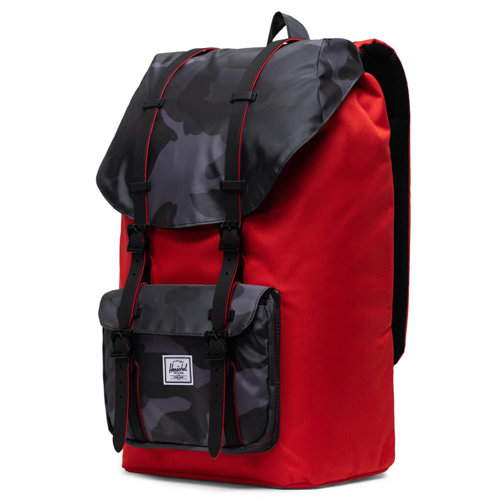 Little America Backpack - Fiery Red/Night Camo