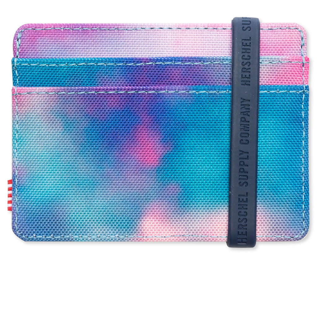 Charlie RFID Wallet - Cloudburst Neon