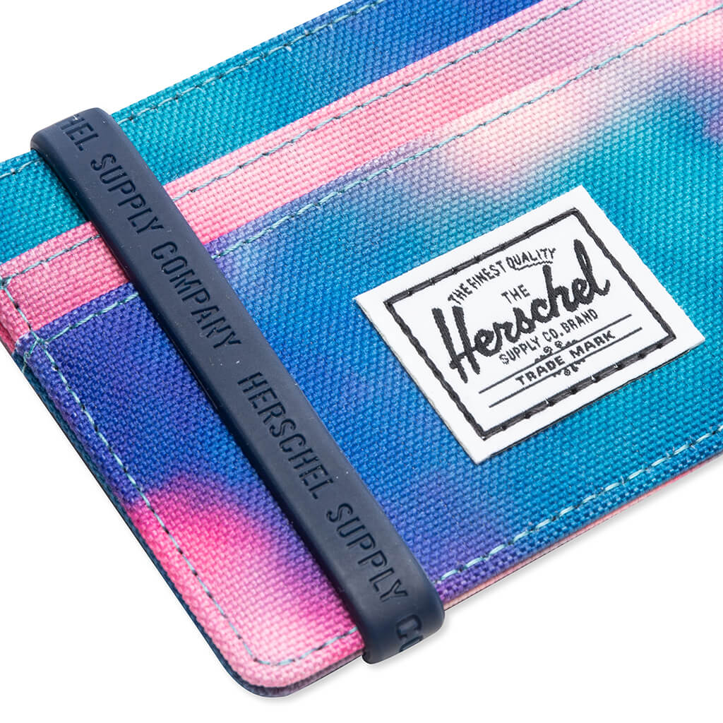 Charlie RFID Wallet - Cloudburst Neon
