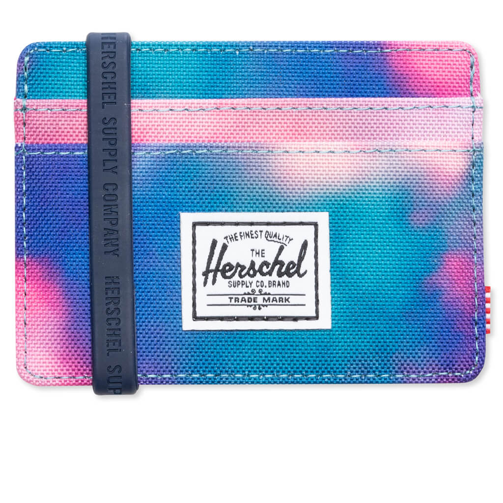Charlie RFID Wallet - Cloudburst Neon