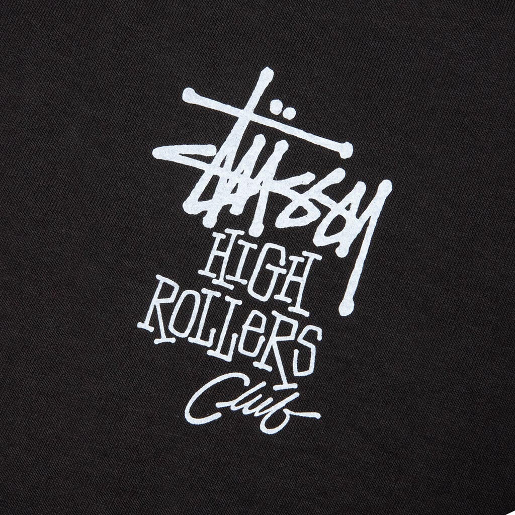 High Rollers Pigment Dyed Tee - Faded Black
