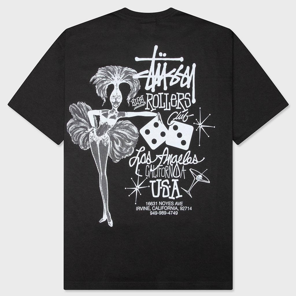 High Rollers Pigment Dyed Tee - Faded Black