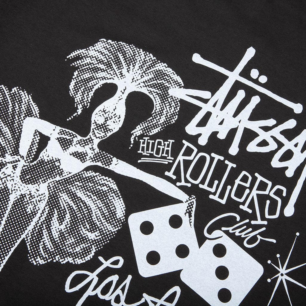 High Rollers Pigment Dyed Tee - Faded Black