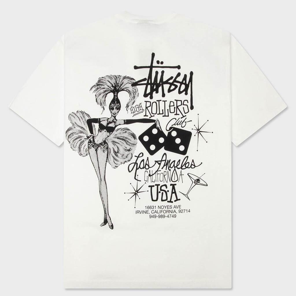 High Rollers Pigment Dyed Tee - Natural