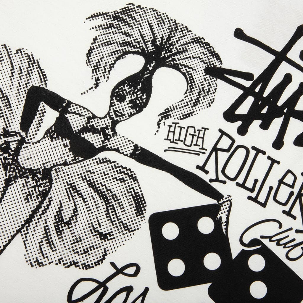High Rollers Pigment Dyed Tee - Natural