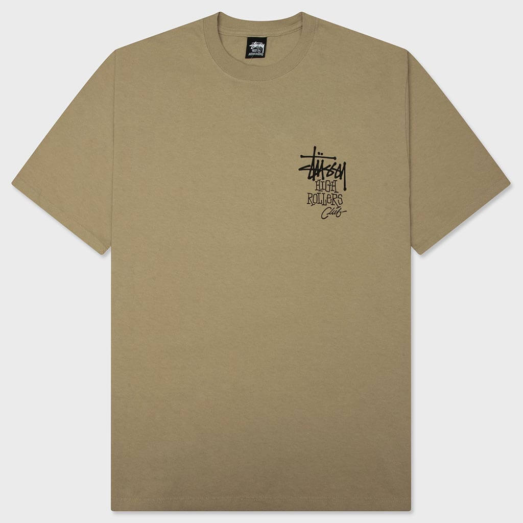 High Rollers Pigment Dyed Tee - Rock