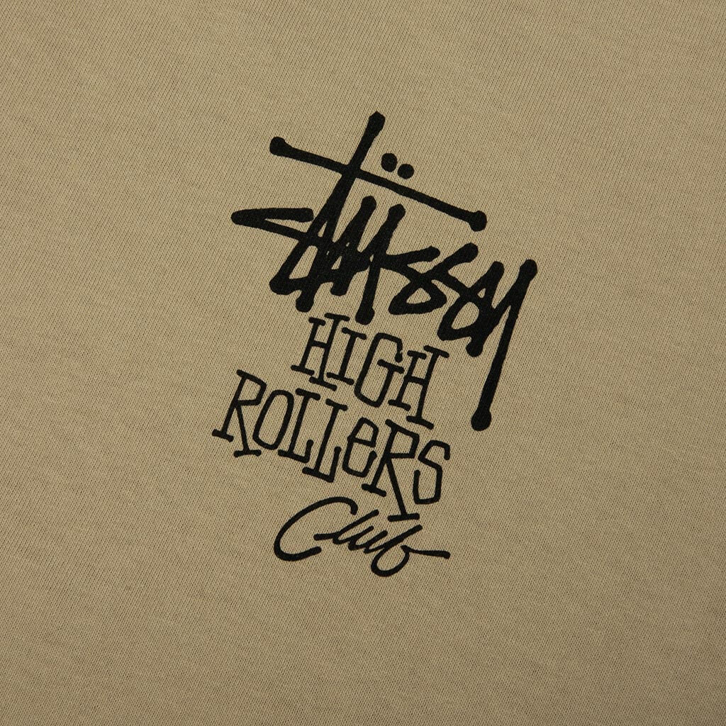 High Rollers Pigment Dyed Tee - Rock