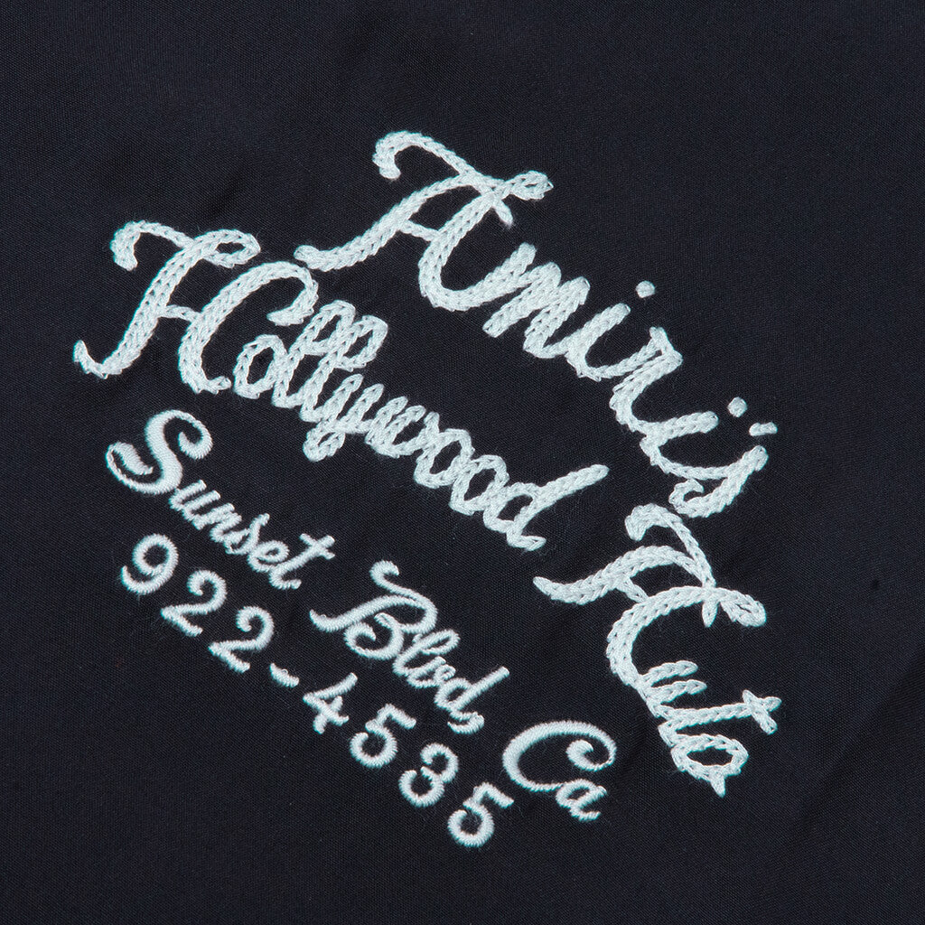 Hollywood Auto Bowling Shirt - Black