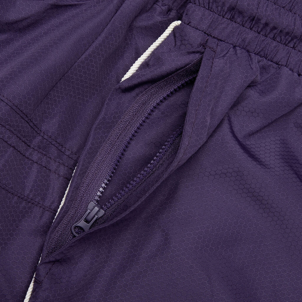 Honeycomb Ripstop Track Pant - Purple