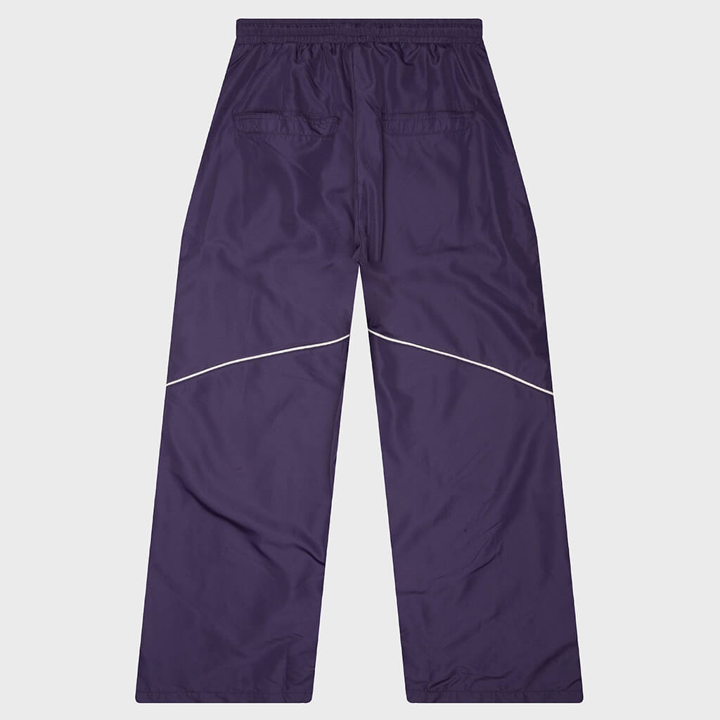 Honeycomb Ripstop Track Pant - Purple