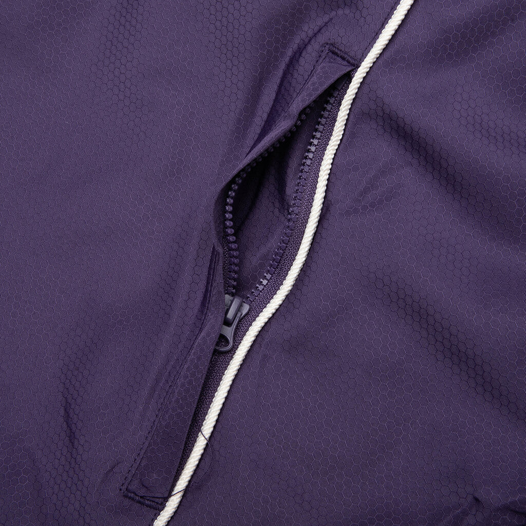 Honeycomb Track Jacket - Purple