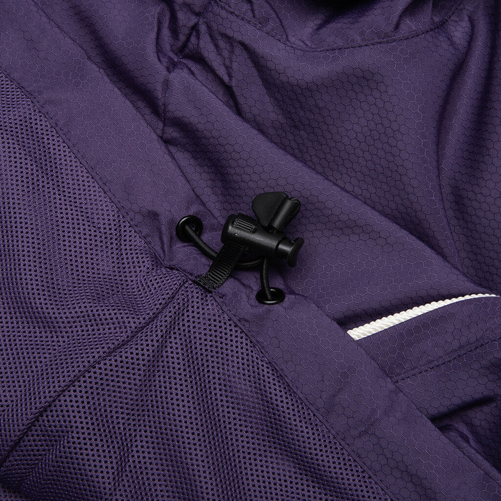 Honeycomb Track Jacket - Purple