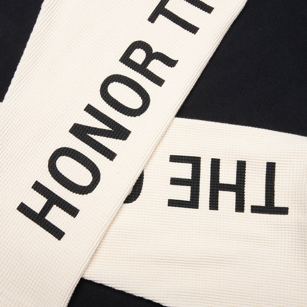 Honor Double Sleeve Tee - Black