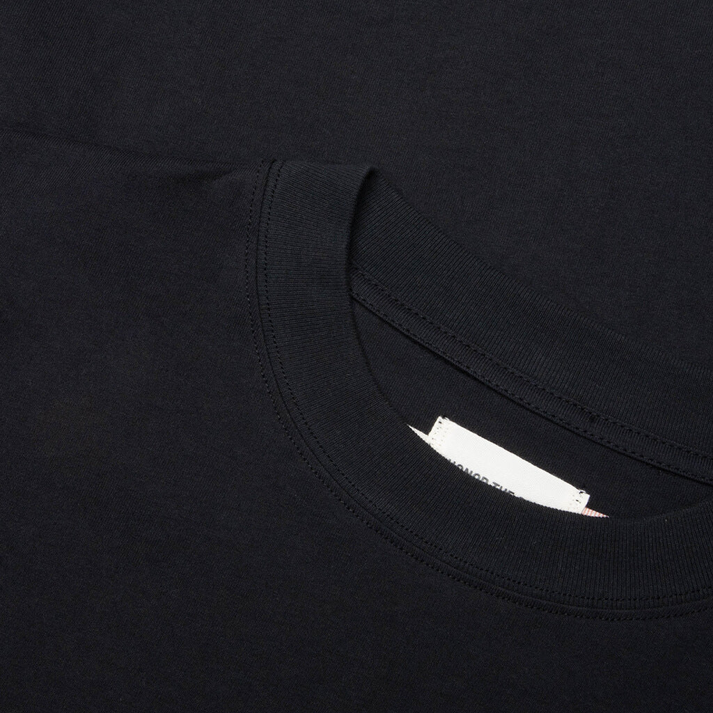 Honor Double Sleeve Tee - Black