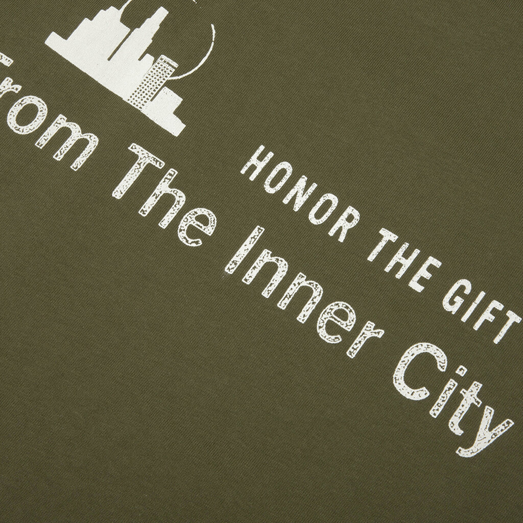 Honor The Roots Tee - Olive