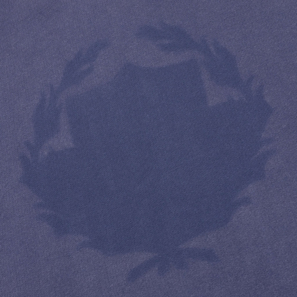 Shadow Oversized Hoodie - Medium Blue