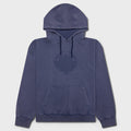 Shadow Oversized Hoodie - Medium Blue